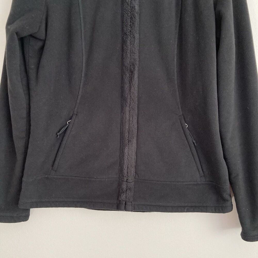 THE NORTH FACE Jacket Womens Medium Black Full Zip Fleece Lined Warm Winter - Picture 4 of 8
